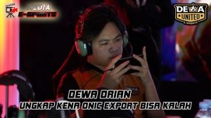 Menurut Drian Masalah Onic Esports Kalah 3 Kali Beruntun - Situs Media Tentang Bebagai Games